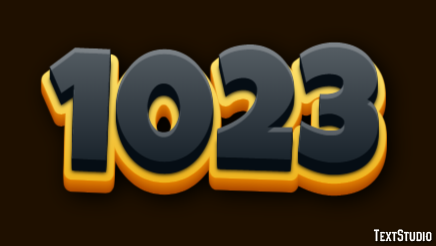 1023 Эффект текста