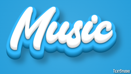 Music テキスト効果