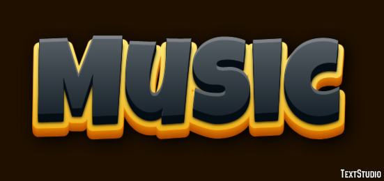 Music Texteffekt