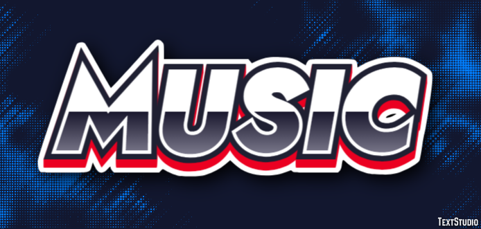 Music テキスト効果
