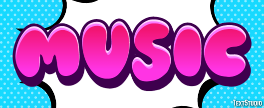 Music Text effect