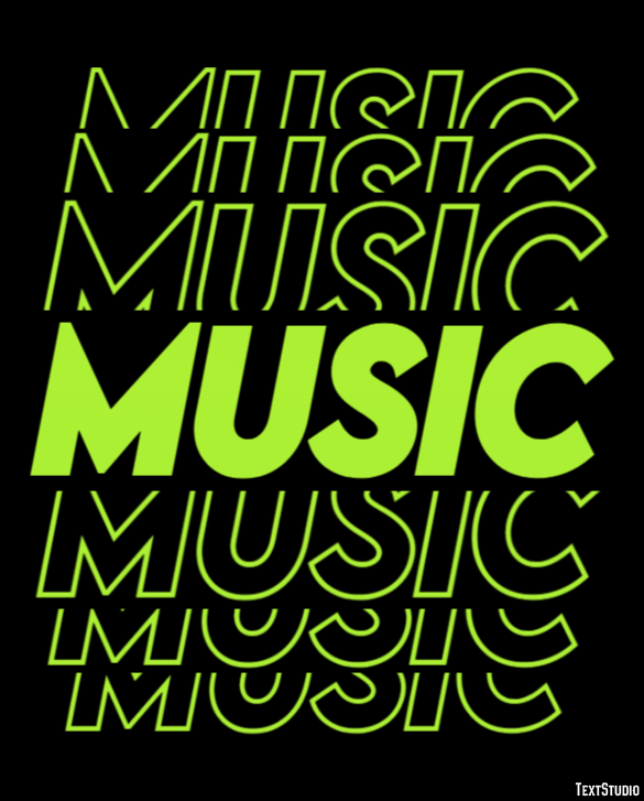 Music Effetto testo