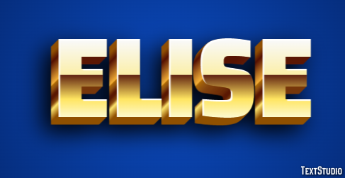 Elise Efekt tekstowy