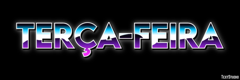 Terça-feira Text Effect