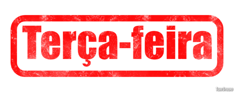 Terça-feira Text Effect