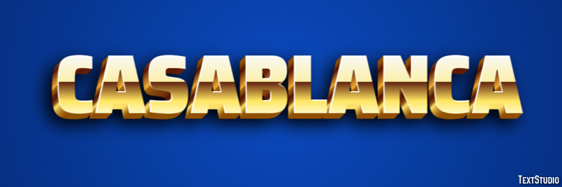Casablanca Effet de Texte