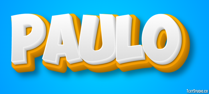 Paulo Efecto de Texto