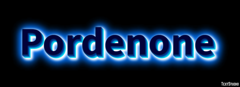 Pordenone Efekt tekstowy