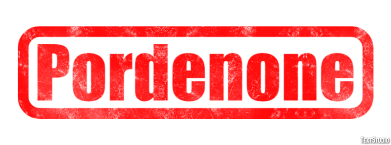 Pordenone Efekt tekstowy