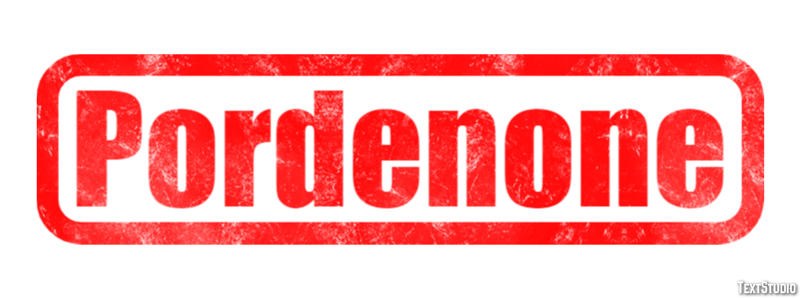 Pordenone Efekt tekstowy