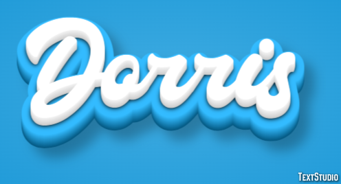Dorris Text Effect