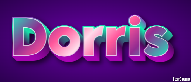 Dorris Text Effect