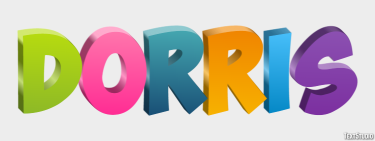 Dorris Text Effect