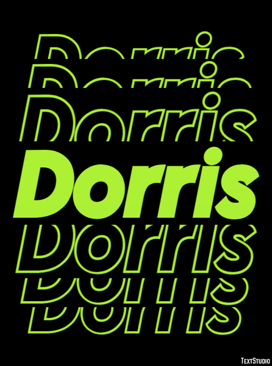 Dorris Text Effect