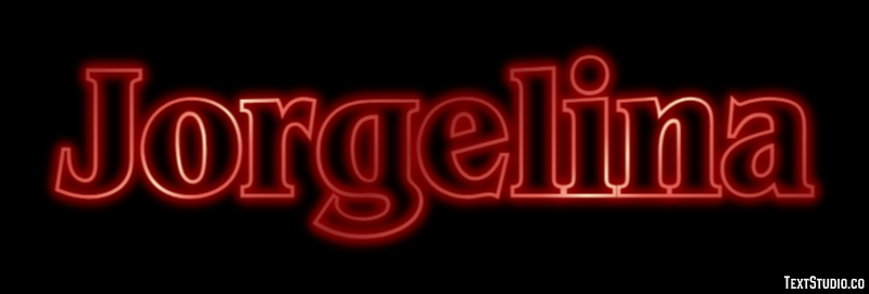 Jorgelina Efecto de Texto