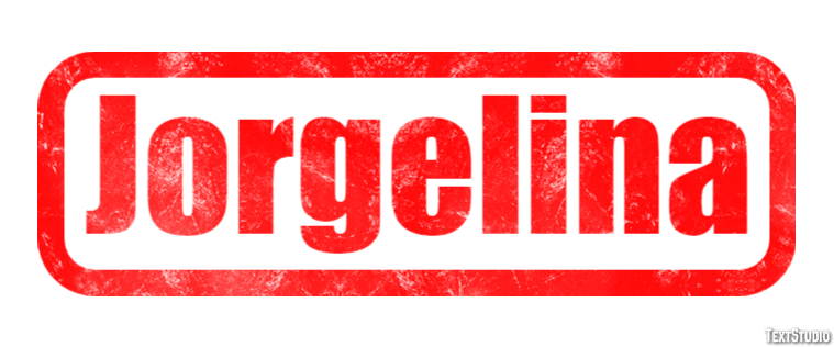 Jorgelina Efecto de texto