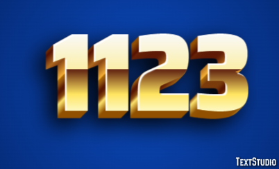 1123 Efeito de texto