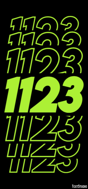 1123 Efeito de texto