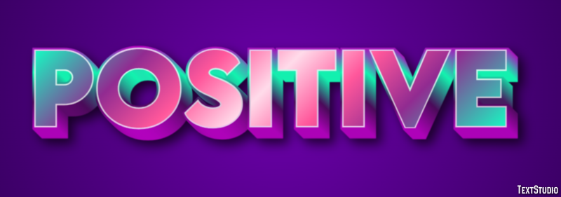 Positive Texteffekt