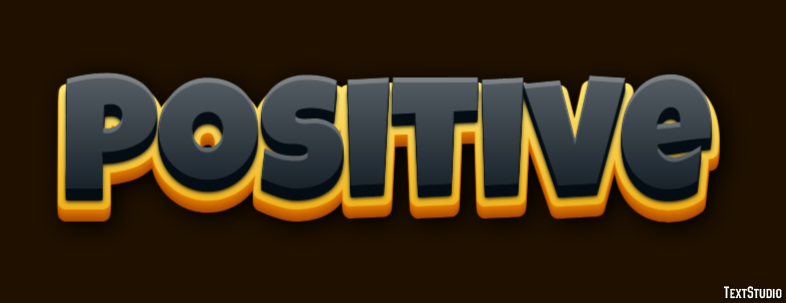 Positive Text Effect