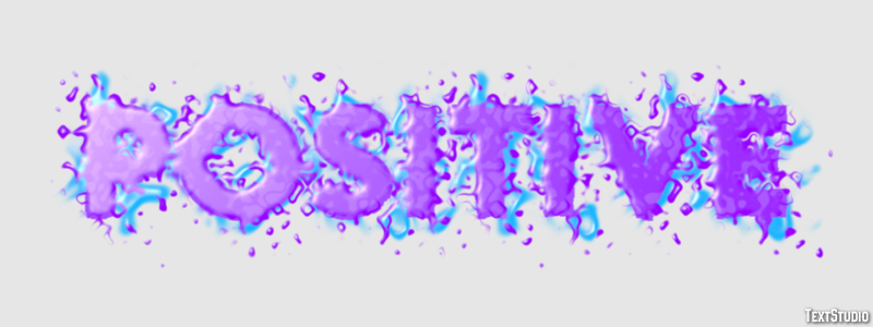 Positive Text Effect