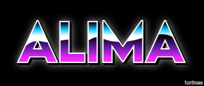 Alima Texteffekt