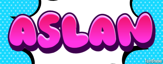 Aslan Effet de texte
