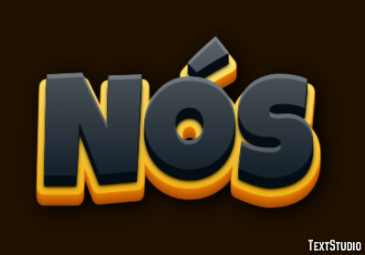 Nós Efeito de texto