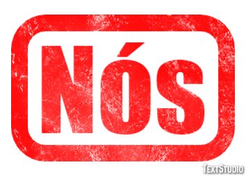 Nós Efeito de texto