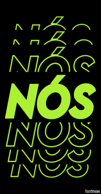 Nós Efeito de texto