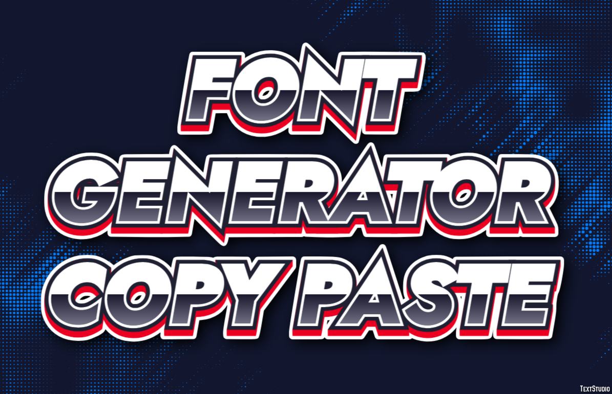 Font Generator Copy Paste Effetto testo