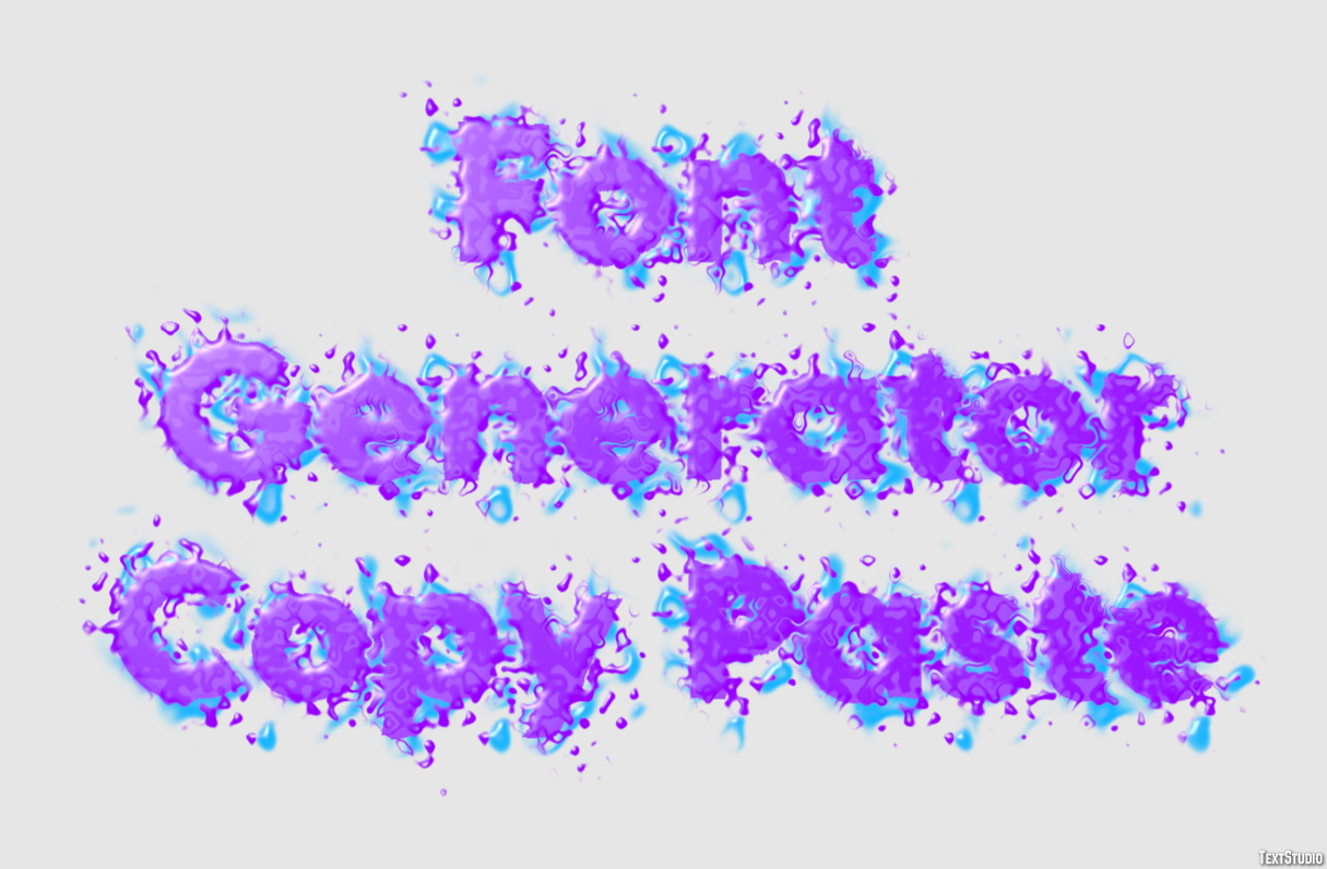 Font Generator Copy Paste Effetto testo