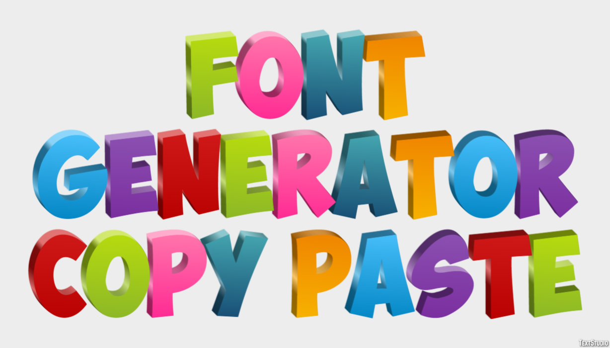 Font Generator Copy Paste Effetto testo