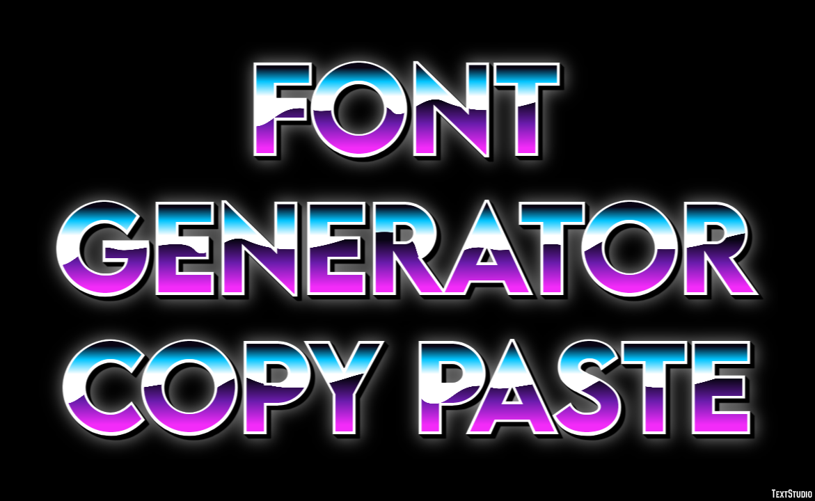 Font Generator Copy Paste Effetto testo