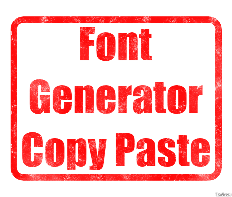 Font Generator Copy Paste Effetto testo