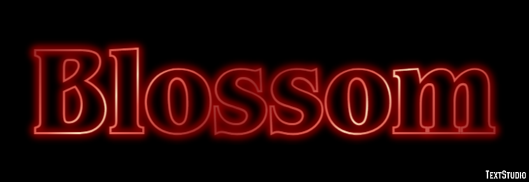 Blossom Text Effect
