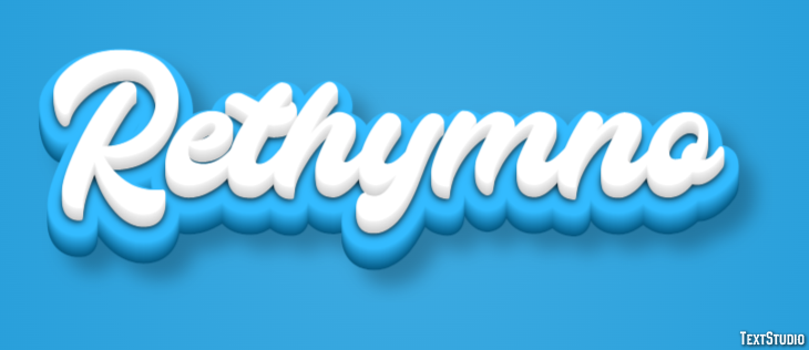 Rethymno Text Effect