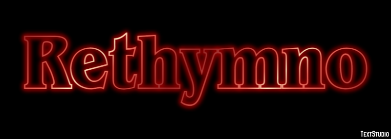 Rethymno Text Effect