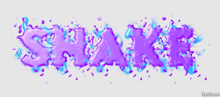 Shake Effet de Texte