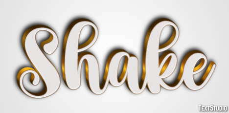 Shake Effet de Texte