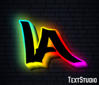 Lá Efeito de texto