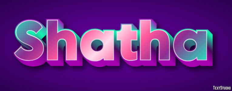 Shatha Text Effect