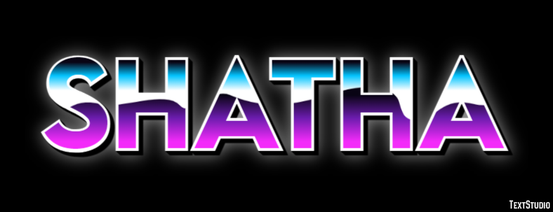 Shatha Text effect