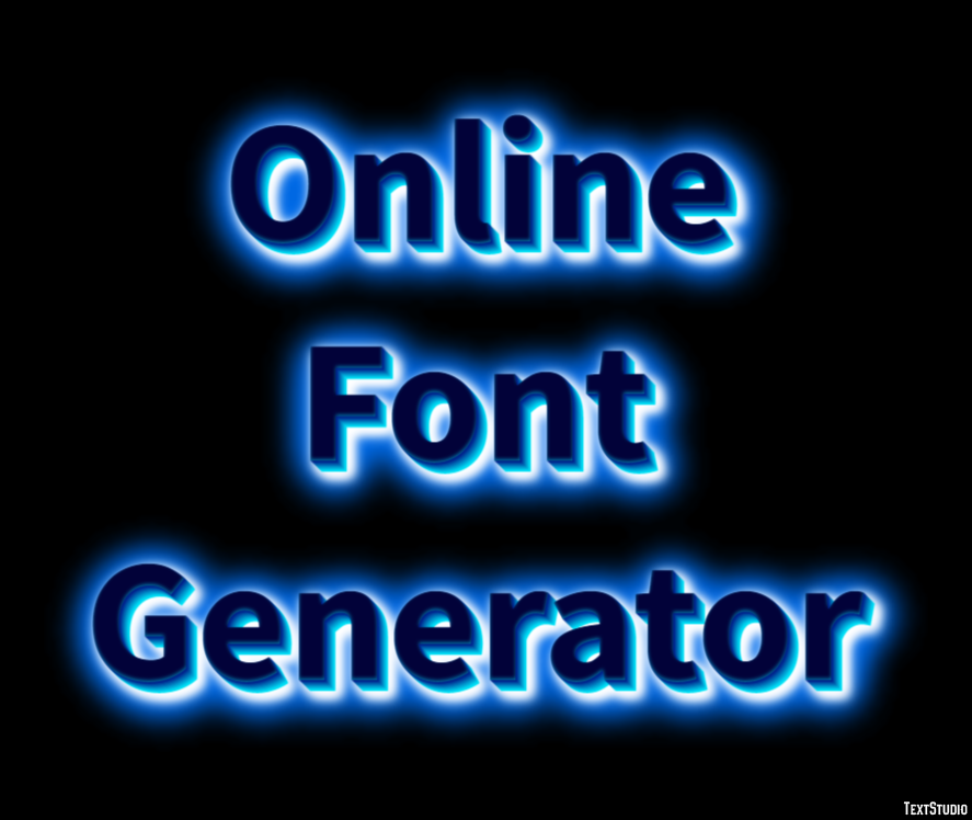 Online Font Generator Tekst Effect