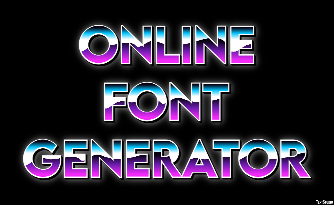 Online Font Generator Tekst Effect