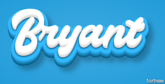 Bryant Text Effect