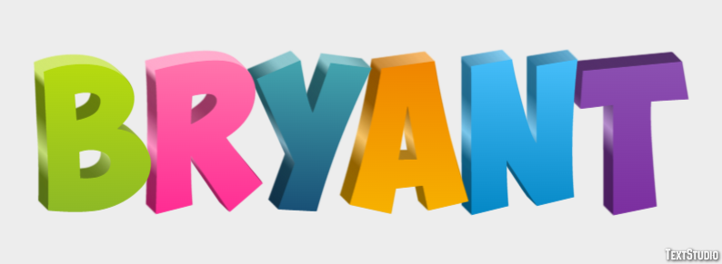 Bryant Text Effect