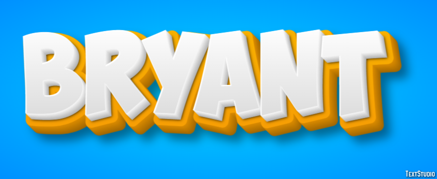 Bryant Text Effect