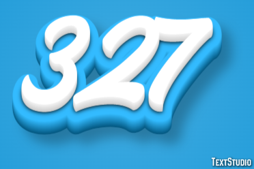 327 Efecto de Texto