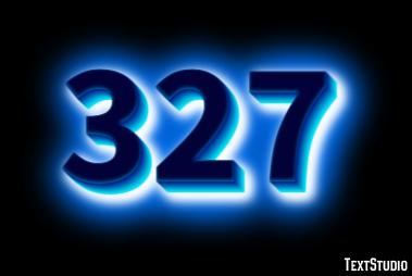 327 Efecto de Texto